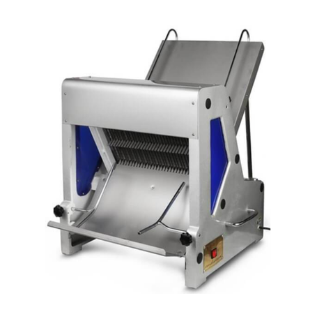 gravity feed bread slicer