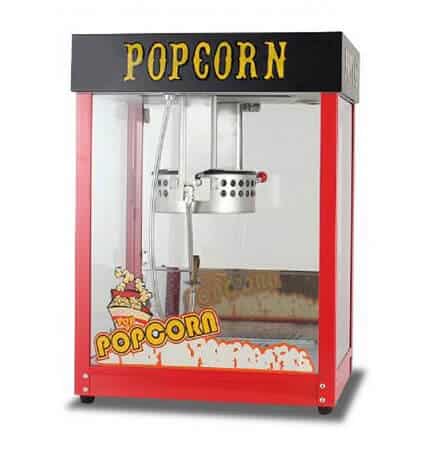 popcorn machine gas